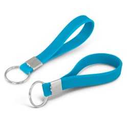 branded Silicone Key Ring - Embossed, from our range of promotional Printed Keyrings