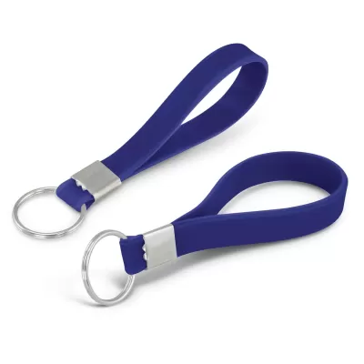 branded Silicone Key Ring - Embossed, from our range of promotional Printed Keyrings