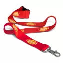 branded Colour Max Lanyard - 20mm, from our range of promotional Custom Printed Lanyards