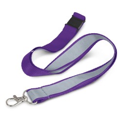 Custom Printed Lanyards - Reflector Lanyard