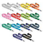 Custom Printed Lanyards  - Soft Touch Logo Lanyard