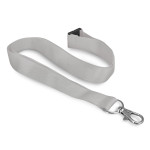 Custom Printed Lanyards  - Soft Touch Logo Lanyard