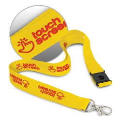 Custom Printed Lanyards  - 3D Logo Lanyard