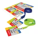 branded Ezy Badge, from our range of promotional Custom Printed Lanyards