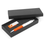 branded Turbo Gift Set, from our range of promotional Metal Promotional Pens