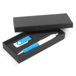 branded Turbo Gift Set, from our range of promotional Metal Promotional Pens
