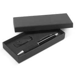 branded Turbo Gift Set, from our range of promotional Metal Promotional Pens
