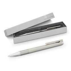 Metal Promotional Pens  - Lamy Logo Pen - Brushed Steel