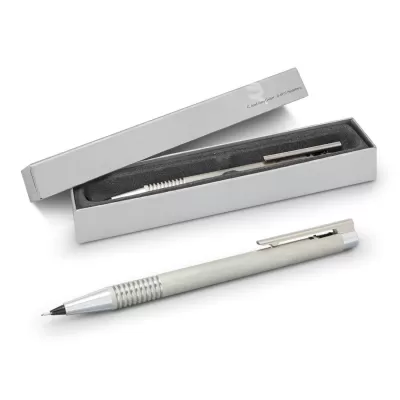 branded Lamy Logo Pencil - Brushed Steel, from our range of promotional Corporate Pen Sets