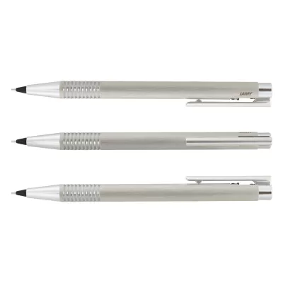 branded Lamy Logo Pencil - Brushed Steel, from our range of promotional Corporate Pen Sets