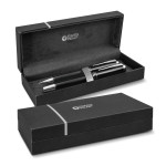 branded Swiss Peak Heritage Pen Set, from our range of promotional Metal Promotional Pens