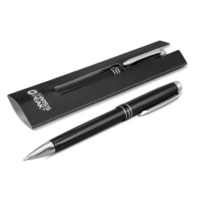 branded Swiss Peak Heritage Ballpoint Pen, from our range of promotional Metal Promotional Pens