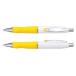 branded White barrel Turbo Metal Pen, from our range of promotional Metal Promotional Pens
