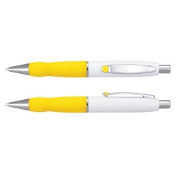 branded White barrel Turbo Metal Pen, from our range of promotional Metal Promotional Pens