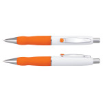 branded White barrel Turbo Metal Pen, from our range of promotional Metal Promotional Pens