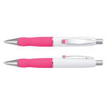 branded White barrel Turbo Metal Pen, from our range of promotional Metal Promotional Pens