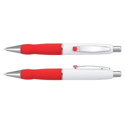 branded White barrel Turbo Metal Pen, from our range of promotional Metal Promotional Pens