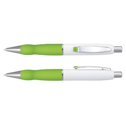 branded White barrel Turbo Metal Pen, from our range of promotional Metal Promotional Pens