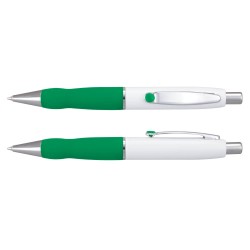 branded White barrel Turbo Metal Pen, from our range of promotional Metal Promotional Pens