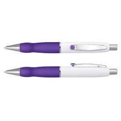 branded White barrel Turbo Metal Pen, from our range of promotional Metal Promotional Pens
