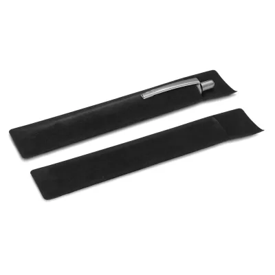 branded Velvet Pen Sleeve, from our range of promotional Packaging for Pens