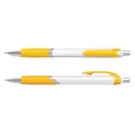 branded Jet Pen - White Barrel, from our range of promotional Plastic Promotional Pens