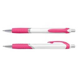 Plastic Promotional Pens - Jet Pen - White Barrel