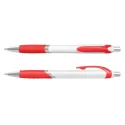 branded Jet Pen - White Barrel, from our range of promotional Plastic Promotional Pens