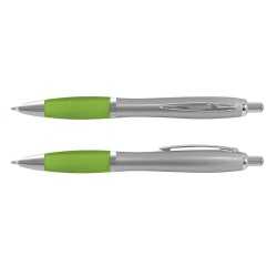 branded Vistro Silver Barrel Plastic Pen, from our range of promotional Plastic Promotional Pens