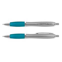 branded Vistro Silver Barrel Plastic Pen, from our range of promotional Plastic Promotional Pens