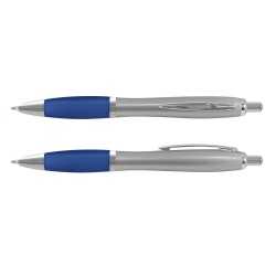 branded Vistro Silver Barrel Plastic Pen, from our range of promotional Plastic Promotional Pens