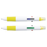 Highlighters  - Tetra Highlighter Plastic Pen