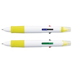 Highlighters - Tetra Highlighter Plastic Pen