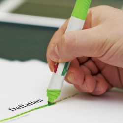 Highlighters - Tetra Highlighter Plastic Pen