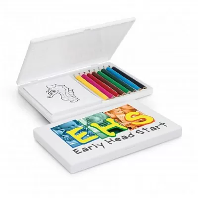 branded Playtime Colouring Set, from our range of promotional Pencils