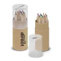 branded Coloured Pencil Tube, from our range of promotional Pencils