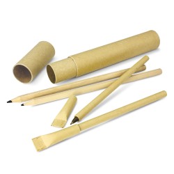 branded Kraft Pen and Pencil Set, from our range of promotional Pencils
