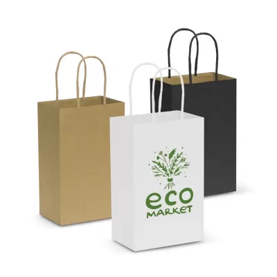 branded Paper Carry Bag - Small, from our range of promotional Paper Bags