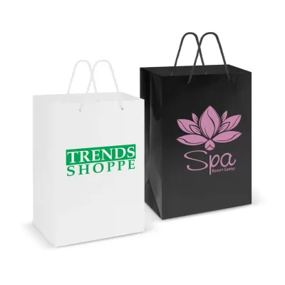 branded Laminated Carry Bag - Large, from our range of promotional Paper Bags