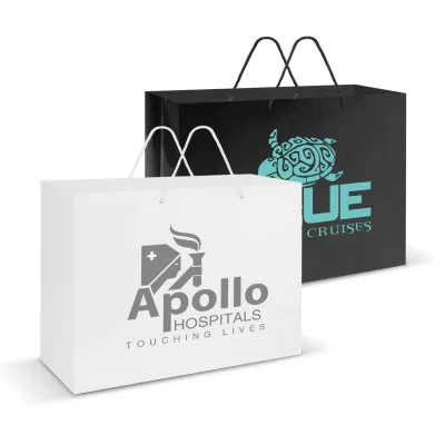 branded Laminated Carry Bag - Extra Large, from our range of promotional Paper Bags