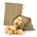 branded Jute Produce Bag - Large, from our range of promotional Jute Shopping &amp; Tote Bags