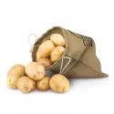 branded Jute Produce Bag - Large, from our range of promotional Jute Shopping &amp; Tote Bags