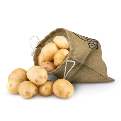 branded Jute Produce Bag - Large, from our range of promotional Jute Shopping & Tote Bags