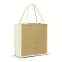 branded Monza Jute Tote Bag, from our range of promotional Jute Shopping &amp; Tote Bags
