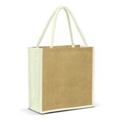 branded Monza Jute Tote Bag, from our range of promotional Jute Shopping & Tote Bags