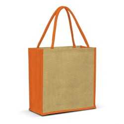 branded Monza Jute Tote Bag, from our range of promotional Jute Shopping & Tote Bags