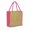 branded Monza Jute Tote Bag, from our range of promotional Jute Shopping &amp; Tote Bags