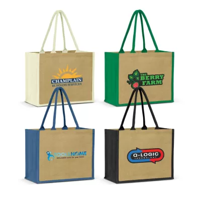 branded Torino Jute Tote Bag, from our range of promotional Jute Shopping & Tote Bags