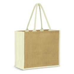 branded Modena Jute Tote Bag, from our range of promotional Jute Shopping & Tote Bags