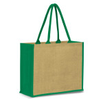 branded Modena Jute Tote Bag, from our range of promotional Jute Shopping &amp; Tote Bags